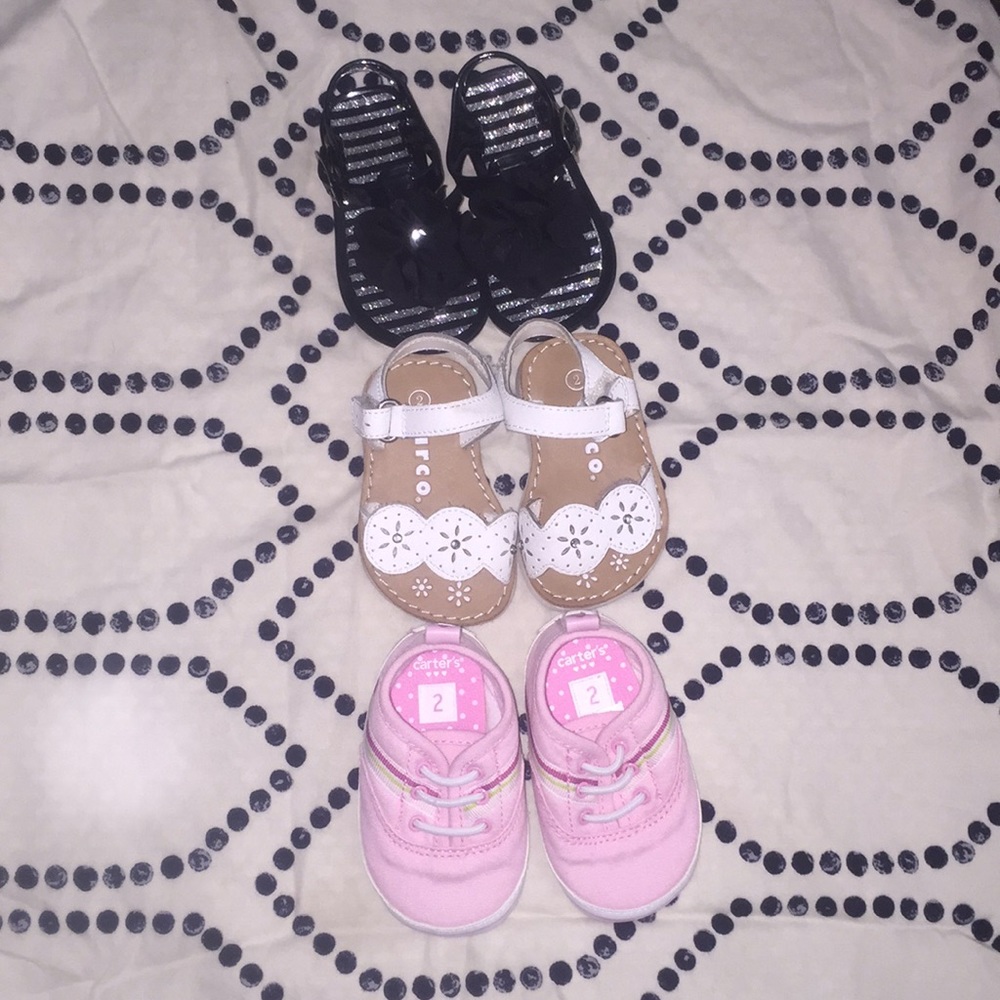 3 pack infant shoes